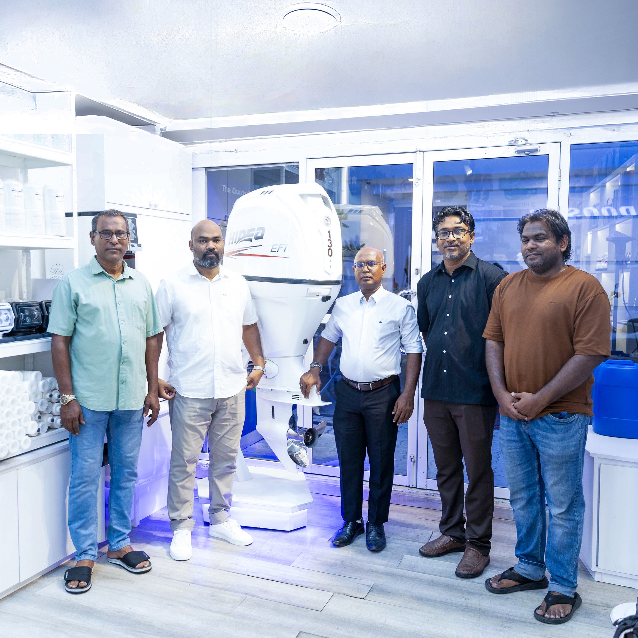 Hidea Outboards Debut in the Maldives